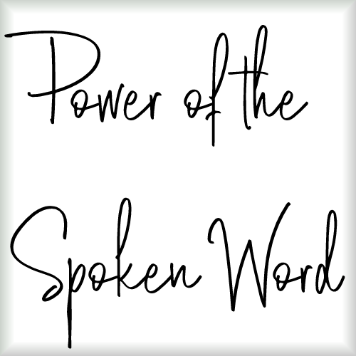 Masterclass: Power of the Spoken Word Self-Study