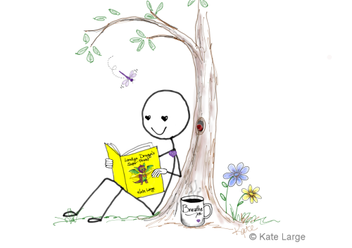 Ima Embodies Peace Ima relaxes beneath a beautiful old tree, peacefully reading while enjoying the quiet presence of nature. As he breathes into this peaceful space, he reconnects with the calm, loving presence of All That Is already living within him.