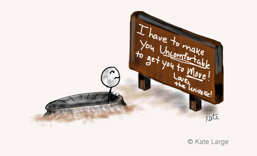 Ima reading sign from the Universe from a pit of despair.